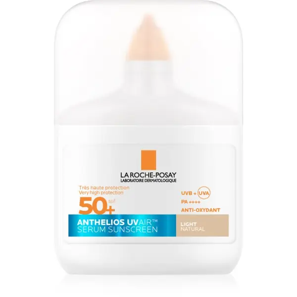 La Roche-Posay La Roche-Posay Anthelios UV Air Serum Sunscreen zaščitni serum za vse tipe kože SPF 50+ Light Natural 50 ml