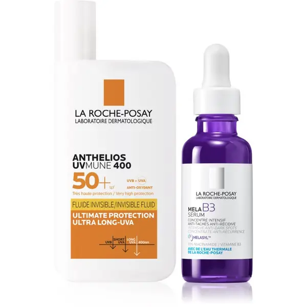 La Roche-Posay La Roche-Posay Bundles Anthelios + Mela B3 set proti pigmentnim madežem