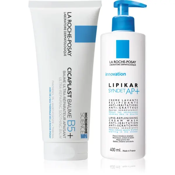 La Roche-Posay La Roche-Posay Bundles Lipikar + Cicaplast set za srbečo in razdraženo kožo
