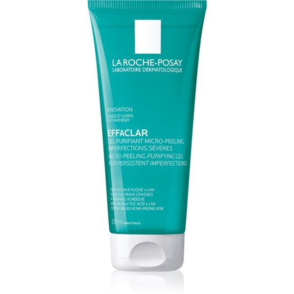 La Roche-Posay La Roche-Posay Effaclar čistilni piling gel za mastno in problematično kožo 200 ml