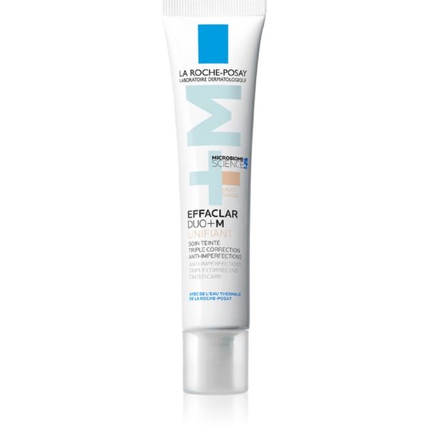 La Roche-Posay La Roche-Posay Effaclar DUO+M Unifiant lahka tonirana krema z vlažilnim učinkom odtenek Light 40 ml