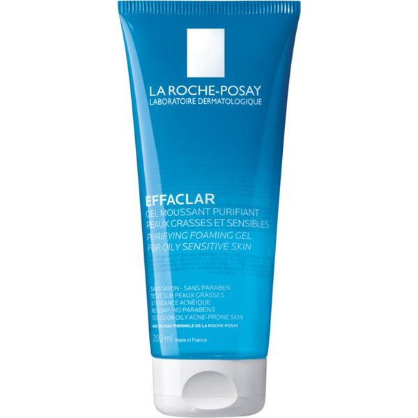 La Roche-Posay La Roche-Posay Effaclar globinsko čistilni gel za mastno občutljivo kožo 200 ml