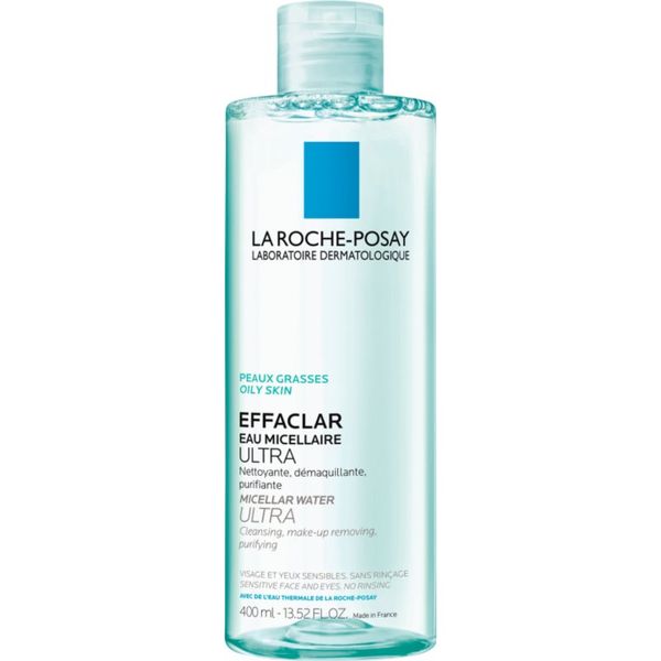 La Roche-Posay La Roche-Posay Effaclar Ultra čistilna micelarna voda za problematično kožo, akne 400 ml