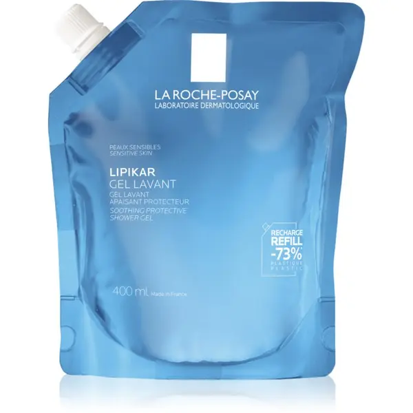 La Roche-Posay La Roche-Posay Lipikar Gel Lavant pomirjajoči in zaščitni gel za prhanje nadomestno polnilo 400 ml