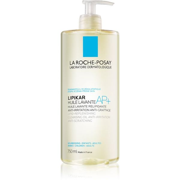 La Roche-Posay La Roche-Posay Lipikar Huile AP+ mehčalno umivalno olje za relipidacijo proti razdraženju 750 ml