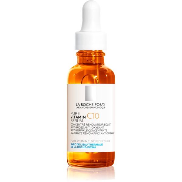 La Roche-Posay La Roche-Posay Pure Vitamin C posvetlitveni serum z vitaminom C proti gubam 30 ml