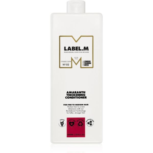 label.m label.m Amaranth Thickening Conditioner balzam za bogat volumen 1000 ml