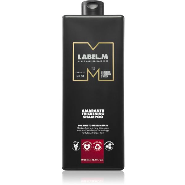 label.m label.m Amaranth Thickening Shampoo šampon za ekstra volumen 1000 ml