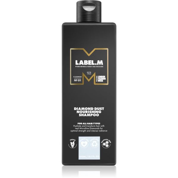 label.m label.m Diamond Dust čistilni šampon za vse tipe las 300 ml