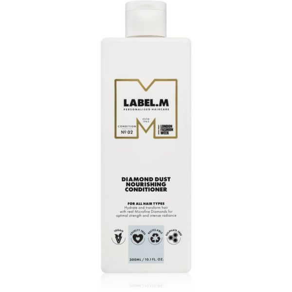 label.m label.m Diamond Dust hranilni balzam za vse tipe las 300 ml