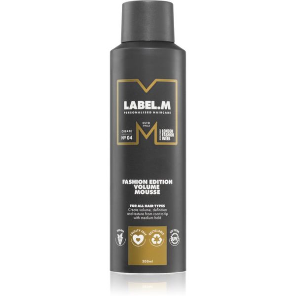 label.m label.m Fashion Edition luksuzna pena za volumen za vse tipe las 200 ml