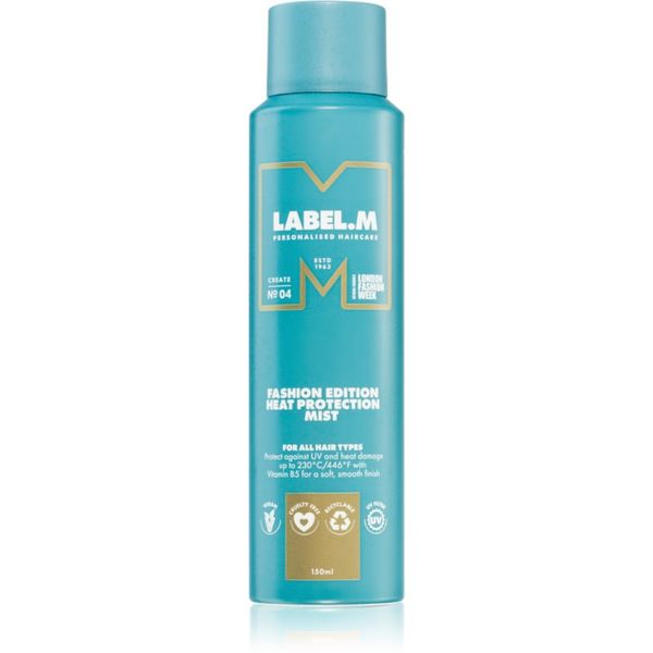 label.m label.m Fashion Edition pršilo za zaščito las med toplotnim oblikovanjem z likalnikom ali kodralnikom 150 ml