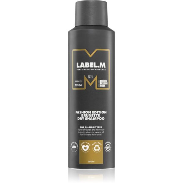 label.m label.m Fashion Edition suhi šampon za temne lase 200 ml