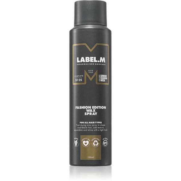 label.m label.m Fashion Edition Wax Spray vosek za lase v pršilu 150 ml