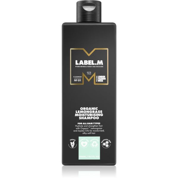 label.m label.m Organic Lemongrass vlažilni šampon za vse tipe las 300 ml