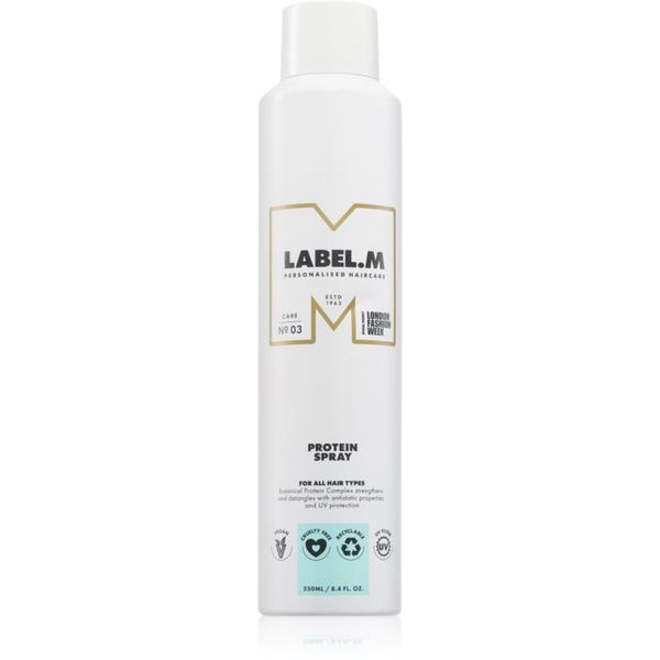 label.m label.m Protein Spray pršilo za lase za lažje česanje las 250 ml