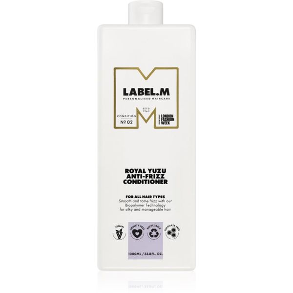 label.m label.m Royal Yuzu balzam za neobvladljive lase 1000 ml