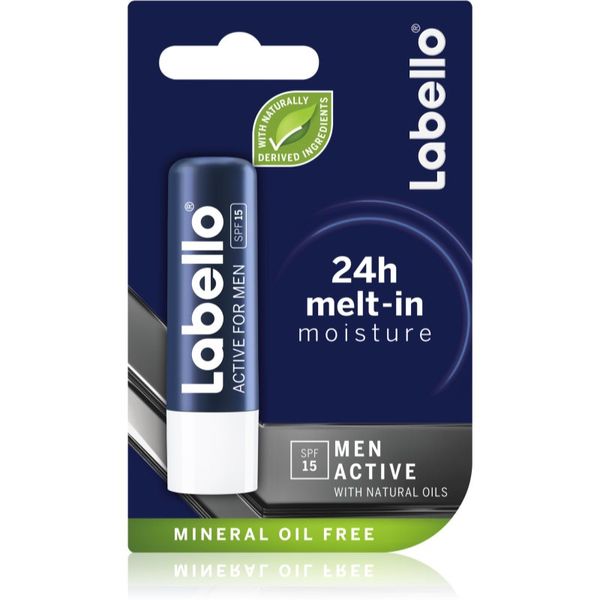 Labello Labello Active Care balzam za ustnice za moške 4,8 g