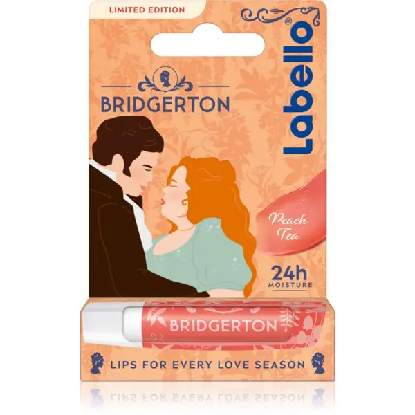 Labello Labello Bridgerton Peach barvni vlažilni balzam za ustnice 4.8 g