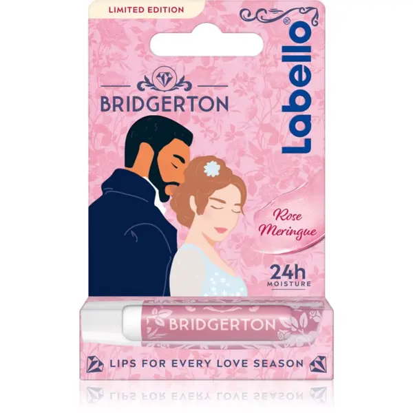 Labello Labello Bridgerton Rose barvni vlažilni balzam za ustnice 4.8 g