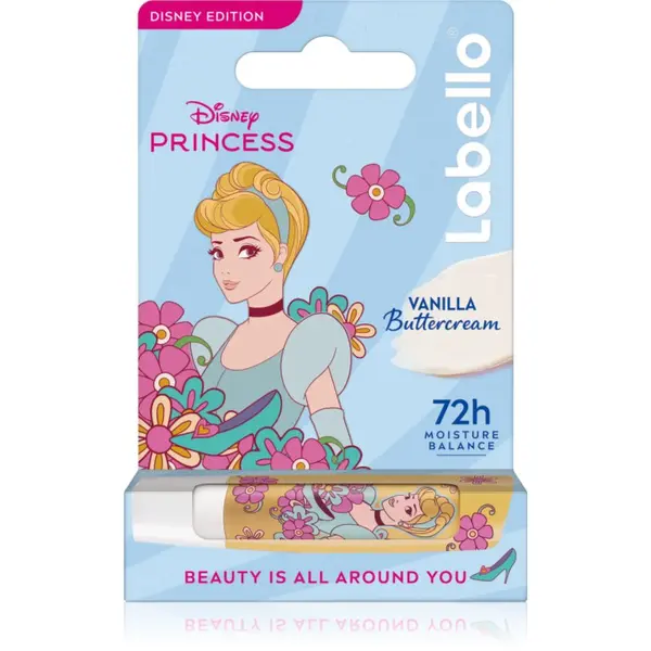 Labello Labello Disney Princess Vanilla Buttercream vlažilni balzam za ustnice 4.8 g