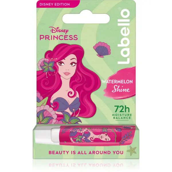 Labello Labello Disney Princess Watermelon Shine vlažilni balzam za ustnice 4.8 g
