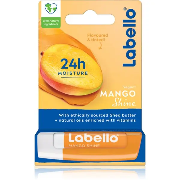 Labello Labello Mango Shine tonirani balzam za ustnice 4.8 g