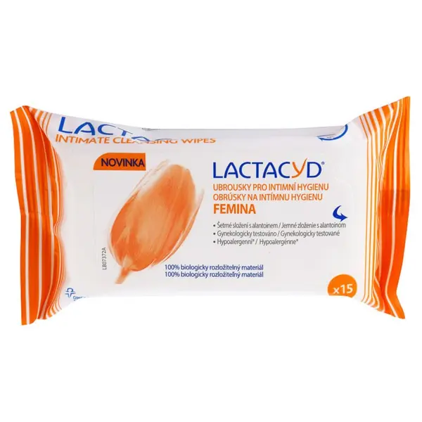 Lactacyd Lactacyd Femina robčki za intimno higieno 15 kos