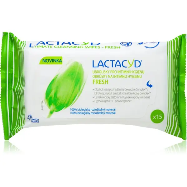 Lactacyd Lactacyd Fresh robčki za intimno higieno 15 kos