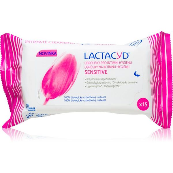 Lactacyd Lactacyd Sensitive robčki za intimno higieno 15 kos