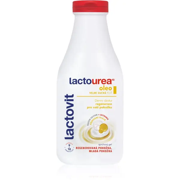Lactovit Lactovit LactoUrea Oleo regeneracijski gel za prhanje za zelo suho kožo 500 ml