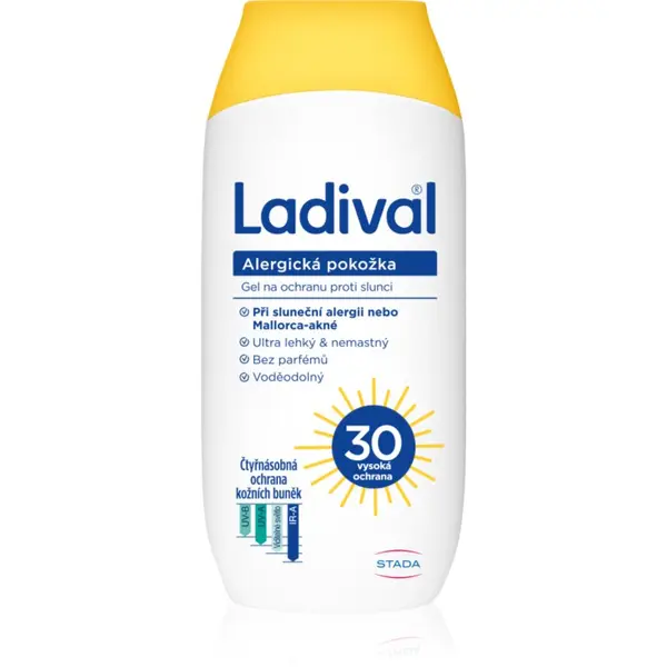 Ladival Ladival Allergic Skin zaščitni kremasti gel za sončenje proti alergiji na sonce SPF 30 200 ml
