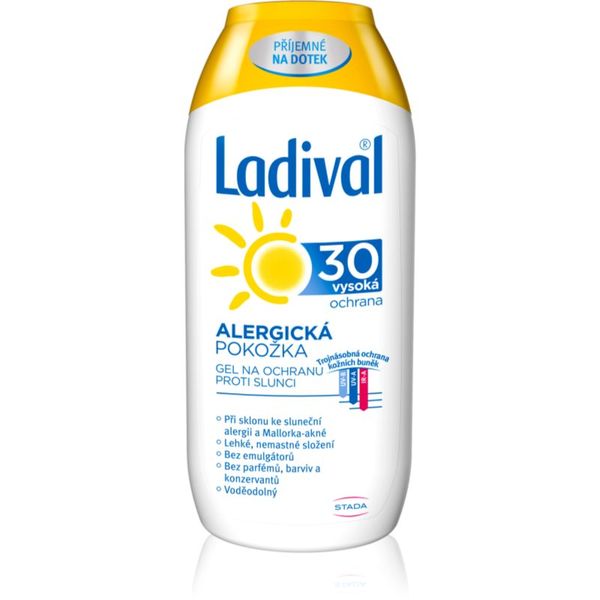 Ladival Ladival Allergic zaščitni kremasti gel za sončenje proti alergiji na sonce SPF 30 200 ml