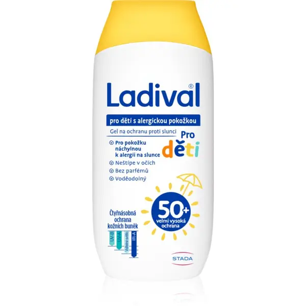 Ladival Ladival Kids zaščitni gel proti sončnemu sevanju 50+ 200 ml