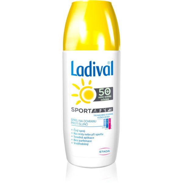Ladival Ladival Sport transparentno zaščitno pršilo za športnike SPF 50+ 150 ml
