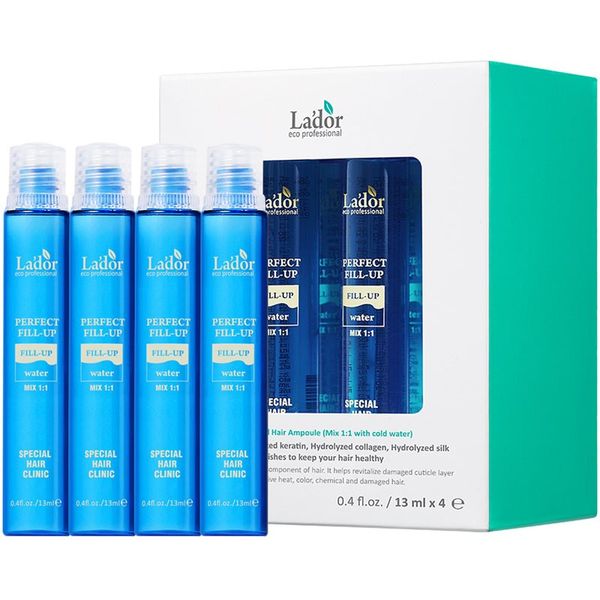 La'dor La'dor Perfect Hair Fill-Up intenzivna koncentrirana nega za poškodovane in krhke lase 4x13 ml