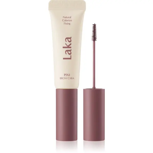 Laka Laka Pixi Brow Cara maskara za obrvi za fiksacijo in obliko odtenek 06 Rose Burgundy 8 g