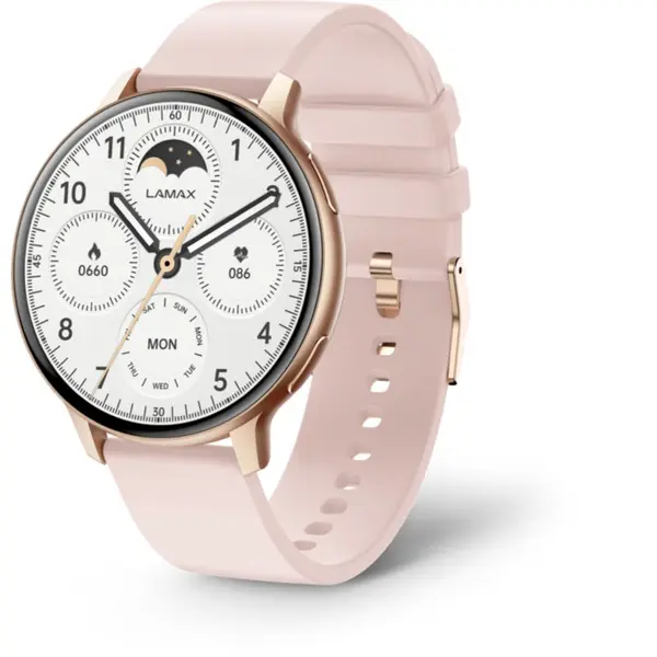 LAMAX Electronics LAMAX Electronics Aura Rose Gold pametna ura 1 kos