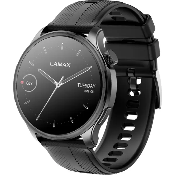 LAMAX Electronics LAMAX Electronics Prism AMOLED Black pametna ura 1 kos