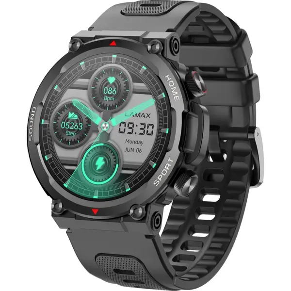 LAMAX Electronics LAMAX Electronics Xplore Black pametna ura 1 kos
