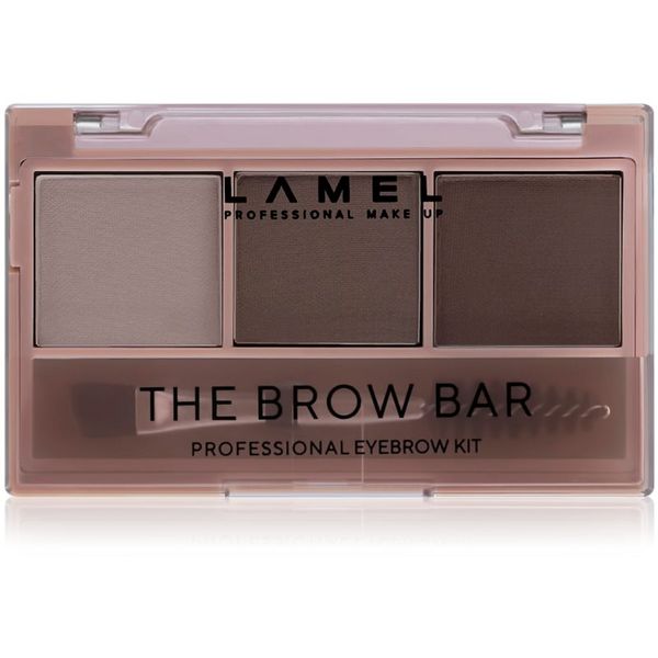 LAMEL LAMEL BASIC The Brow Bar paleta za ličenje obrvi s krtačko #402 4,5 g