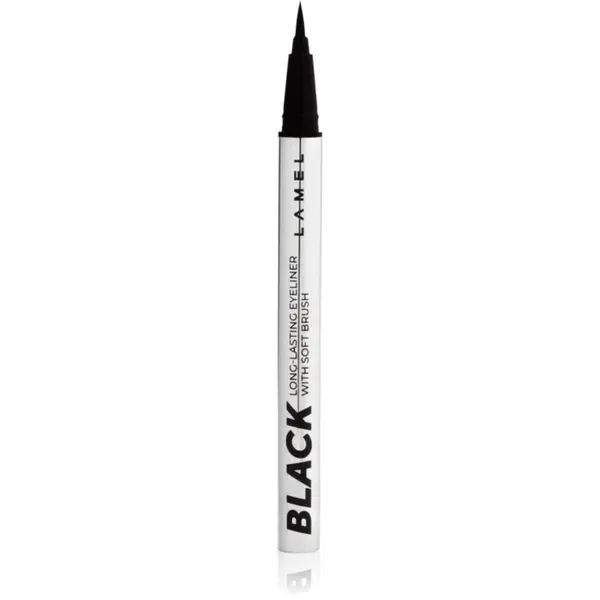 LAMEL LAMEL BLACK dolgoobstojen flomaster za oči odtenek 01 0.6 ml