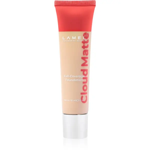 LAMEL LAMEL Cloud Matte Full-Coverage Foundation dolgoobstojni matirajoči tekoči puder odtenek 02N 30 ml