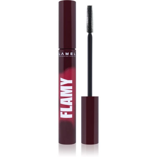 LAMEL LAMEL Flamy Hot Volume Mascara voluminozna maskara odtenek №401 Burgundy 8 ml