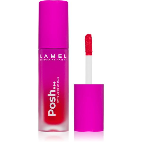 LAMEL LAMEL Posh Matte Liquid Lip Stain dolgoobstojna tekoča mat šminka odtenek 406 4 g