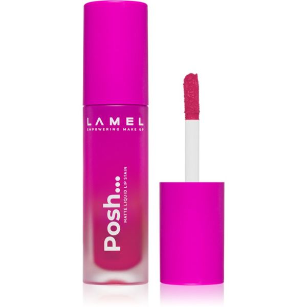 LAMEL LAMEL Posh Matte Liquid Lip Stain dolgoobstojna tekoča mat šminka odtenek 408 4 g