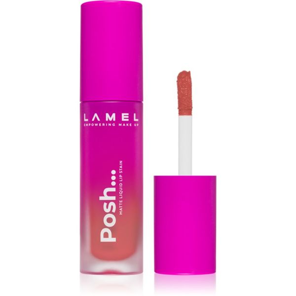 LAMEL LAMEL Posh Matte Liquid Lip Stain dolgoobstojna tekoča mat šminka odtenek №404 4 g