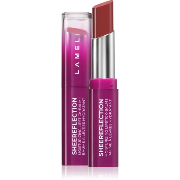 LAMEL LAMEL SHEEReflection Moisturizing Lipstick-Balm balzam za ustnice za toniranje z vlažilnim učinkom odtenek 06 Only Me 3.6 g