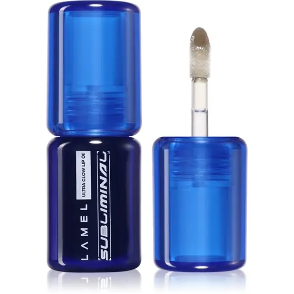 LAMEL LAMEL Subliminal Cyber Lip Oil olje za ustnice za hidracijo in sijaj odtenek 02 Neo-Noir 2.7 ml