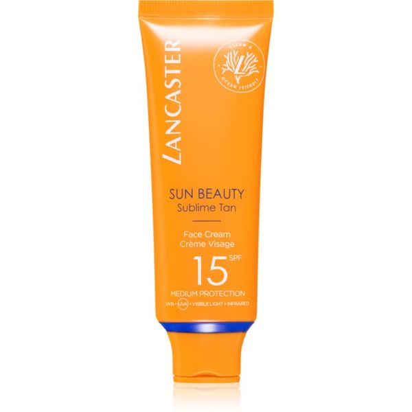 Lancaster Lancaster Sun Beauty Face Cream krema za sončenje za obraz SPF 15 50 ml